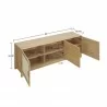 Manhattan Comfort Sheridan 62.99 Modern Cane TV Stand In Nature Size - Manhattan Comfort Sheridan 62.99 Modern Cane TV Stand In Nature Size