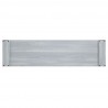 Manhattan Comfort Richmond 60" TV Stand with 2 Drawers and 4 Shelves in Grey Bottom