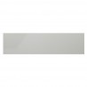 Manhattan Comfort Brighton 60" TV Stand with Glass Shelves and Media Wire Management in Beige Top
