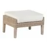 Alfresco Home Cornwall Ottoman - Front Side Angle - Alfresco Home Cornwall Ottoman - Front Side Angle
