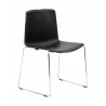 Molded Polypropylene and Aluminum Legs - TWEET S - Front - Molded Polypropylene and Aluminum Legs - TWEET S - Front