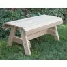 Red Cedar Twin Ponds Coffee Table - Red Cedar Twin Ponds Coffee Table