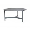 Cane-Line Twist Coffee Table,Light grey, aluminium