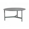Cane-Line Twist Coffee Table,Light grey, aluminium - Cane-Line Twist Coffee Table,Light grey, aluminium