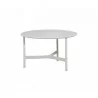 Cane-Line Twist Coffee Table, Medium, Aluminium Frame image 14 - Cane-Line Twist Coffee Table, Medium, Aluminium Frame image 14