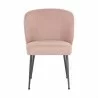 Sunpan Ivana Dining Chair in Soho Blush - Front Angle - Sunpan Ivana Dining Chair in Soho Blush - Front Angle