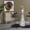 Sunpan Gibbons Barstool in Black - Bravo Portabella - Lifestyle