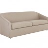 Sunpan Levy Sofa Bed Limelight Oat - Front Side Angle