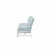 Bristol Sofa in Canvas Skyline w/ Self Welt - Side Angle - Bristol Sofa in Canvas Skyline w/ Self Welt - Side Angle