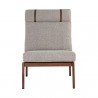 Sunpan Eleanor Lounge Chair - Altro Capuccino - Front Angle