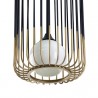 Sunpan Circa Pendant Light in Medium- Closeup Angle