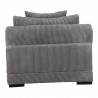 Moe's Home Collection Tumble Slipper Chair - Charcoal - Back Angle