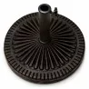 32 LBS. Resin Coated Iron Umbrella Stand  - Top Angle - 32 LBS. Resin Coated Iron Umbrella Stand  - Top Angle