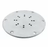 20" Base Plate - For Bolt-Down Umbrellas - Silver Mist - 20" Base Plate - For Bolt-Down Umbrellas - Silver Mist