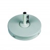 70 pound - 20" Diameter Resin Coated Concrete Base - Silver Mist