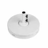 70 pound - 20" Diameter Resin Coated Concrete Base - White - 70 pound - 20" Diameter Resin Coated Concrete Base - White
