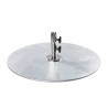 100 Pound - 24" Diameter Galvanized Steel Plate Umbrella Base