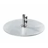 100 Pound - 24" Diameter Galvanized Steel Plate Umbrella Base - 100 Pound - 24" Diameter Galvanized Steel Plate Umbrella Base