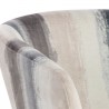 Sunpan Lydia Dining Chair - Shoreline Grey - Closeup Top Angle