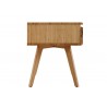 Greenington Azara Nightstand, Caramelized - Side Angle