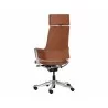 Sunpan Kremer Office Chair Tan - Back Side Angle - Sunpan Kremer Office Chair Tan - Back Side Angle