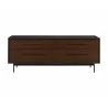 Greenington Park Avenue 4 Drawer Double Dresser Ruby - Front Angle - Greenington Park Avenue 4 Drawer Double Dresser Ruby - Front Angle