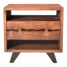 Moe's Home Collection Madagascar Nightstand - Front Angle