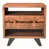 Moe's Home Collection Madagascar Nightstand - Front Angle - Moe's Home Collection Madagascar Nightstand - Front Angle