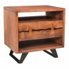 Moe's Home Collection Madagascar Nightstand - Front Side Angle
