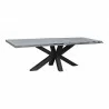Moe's Home Collection Edge Small Dining Table - Front Side Angle - Moe's Home Collection Edge Small Dining Table - Front Side Angle