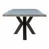 Moe's Home Collection Edge Small Dining Table - Side Angle - Moe's Home Collection Edge Small Dining Table - Side Angle