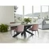 Moe's Home Collection Edge Small Dining Table - Lifestyle - Moe's Home Collection Edge Small Dining Table - Lifestyle