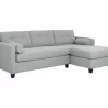 Sunpan Lautner Sofa Bed Chaise - Raf - Liv Dove - Front Side Angle - Sunpan Lautner Sofa Bed Chaise - Raf - Liv Dove - Front Side Angle