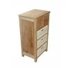 Safari Occasional Table with Drawer & Rattan Baskets-6 - Safari Occasional Table with Drawer & Rattan Baskets-6