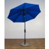 Shade Trends 7.5' x 8 Rib Premium Market Umbrella - Pacific Blue