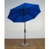 Shade Trends 7.5' x 8 Rib Premium Market Umbrella - Pacific Blue - Shade Trends 7.5' x 8 Rib Premium Market Umbrella - Pacific Blue