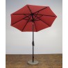 Shade Trends 7.5' x 8 Rib Premium Market Umbrella - Paprika Outdura