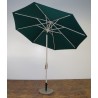 Shade Trends 9' x 8 Rib Premium Market Umbrella - Forest Green