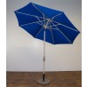Shade Trends 9' x 8 Rib Premium Market Umbrella - Pacific Blue