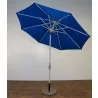 Shade Trends 9' x 8 Rib Premium Market Umbrella - Pacific Blue - Shade Trends 9' x 8 Rib Premium Market Umbrella - Pacific Blue