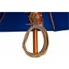 Woodard 7.5' Aluminum 8-Rib Market Umbrella - Strap lock - Woodard 7.5' Aluminum 8-Rib Market Umbrella - Strap lock