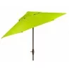 Woodard 9' Aluminum Market Umbrella with Collar-Tilt - Woodard 9' Aluminum Market Umbrella with Collar-Tilt