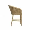 Sunset West Playa Barstool in Soothe Pearl w/ Flange Welt Side - Sunset West Playa Barstool in Soothe Pearl w/ Flange Welt Side