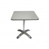 H&D Seating 23.5in Square Aluminum Patio Table