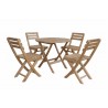 Anderson Teak Chester Alabama 5-Pieces Bistro Set 4