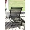 Urban Sun Lounger - Black Chrome - Detail - Urban Sun Lounger - Black Chrome - Detail