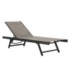 Urban Sun Lounger - Cocoa - Side Background