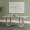 Sunpan Thanus Dining Table 72 '' Light Oak - Lifestyle - Sunpan Thanus Dining Table 72 '' Light Oak - Lifestyle