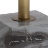 Sunpan Kata Bar Table in Grey Marble - Base Angle