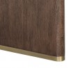 Sunpan Martens Dining Table 94'' - Base Closeup Angle